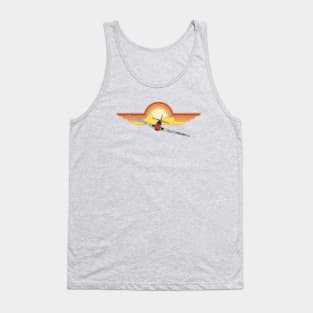 P-51 Mustang Sunset Tank Top